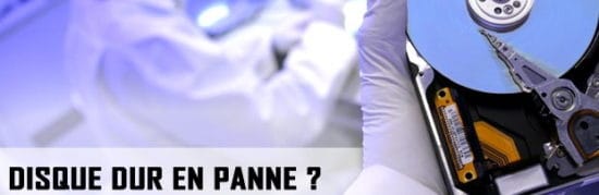 Identifier une panne de disque dur