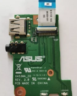 Module USB / jack audio ASUS X453MA_IO, carte USB original ASUS – Image 3