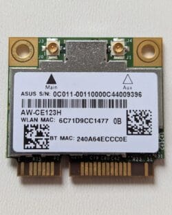 Carte wifi pour ordinateur portable - AzureWave (AWCE123H - BCM94352HMB) – Image 2