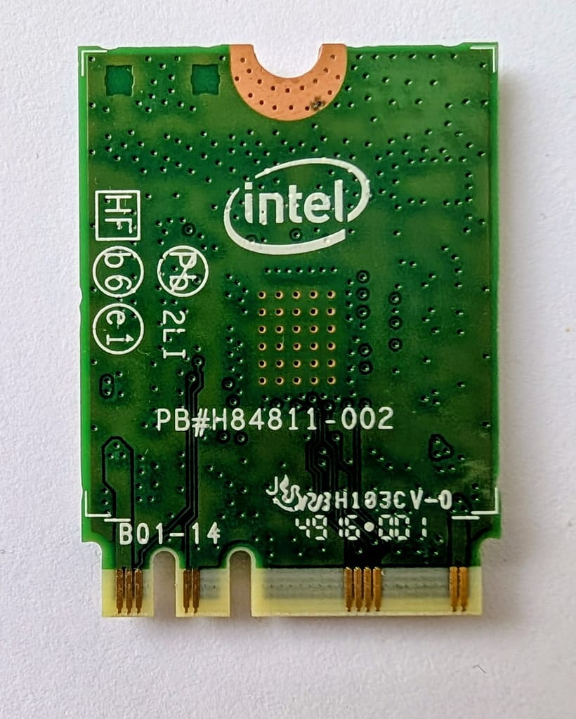 Carte Wifi Intel 3168NGW pour ordinateur portable HP, ACER, LENOVO, ASUS... – Image 2