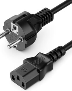 Câble d'alimentation pour ordinateur de bureau (cordon PC unité centrale)