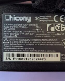 Adaptateur secteur pour ordinateur ACER (Chicony A11-065N1A) 65W – Image 5