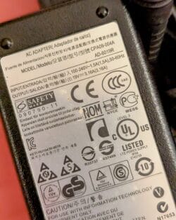 Chargeur ordinateur portable Samsung 60 Watts (CPA09-004A) 19V / 3,16A – Image 2