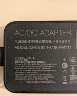 Adaptateur secteur ASUS 180 Watts (FA180PM111) 19,5V / 9,23A – Image 3