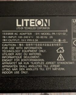 Adaptateur secteur Liteon 120 Watts (PA-1121-02), chargeur PC Liteon Original – Image 3
