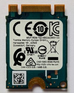 SSD Toshiba 128Go BG3 Series | Format 2230 | KBG30ZMS128G – Image 2