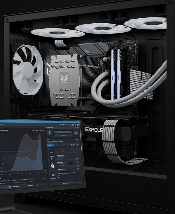 Flux d'air optimisé dans un boitier PC