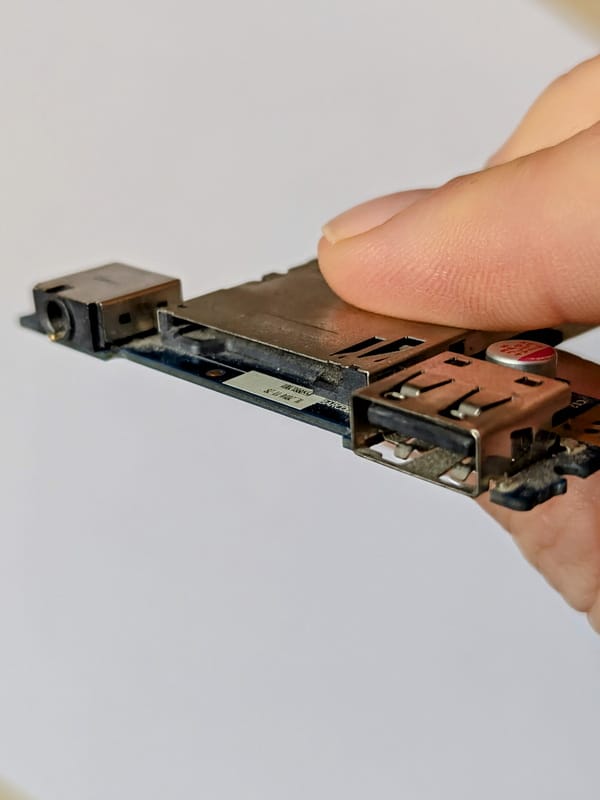 Carte USB - Audio - Lecteur SD pour LENOVO G50-70, module 100% Original Lenovo – Image 3