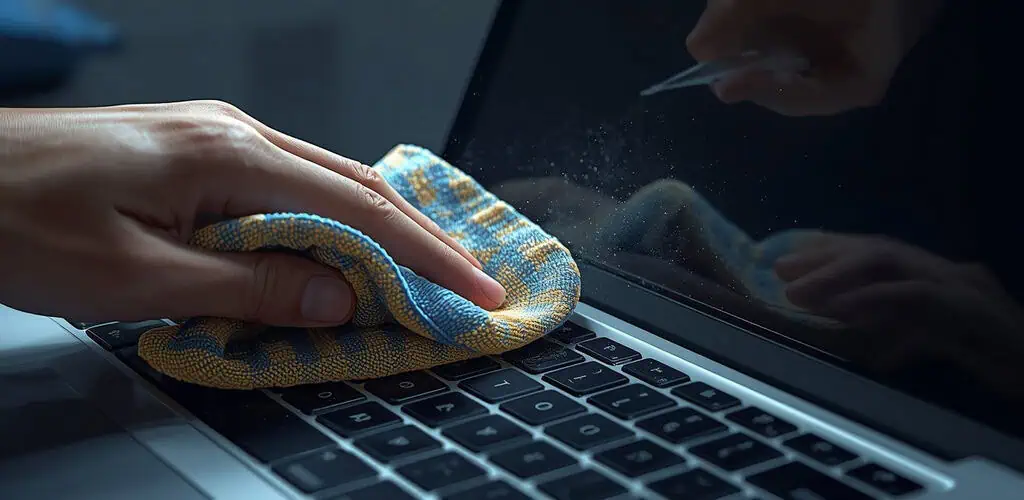 nettoyage ordinateur portable clavier écran