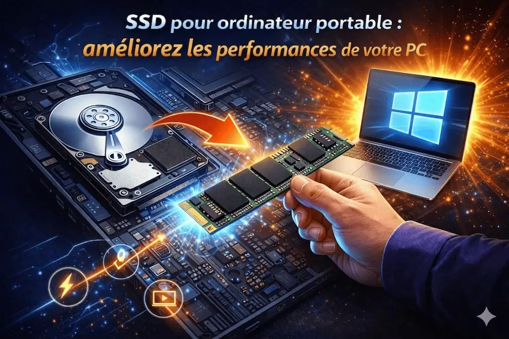 Opter pour un SSD pour améliorer la vitesse de son ordinateur