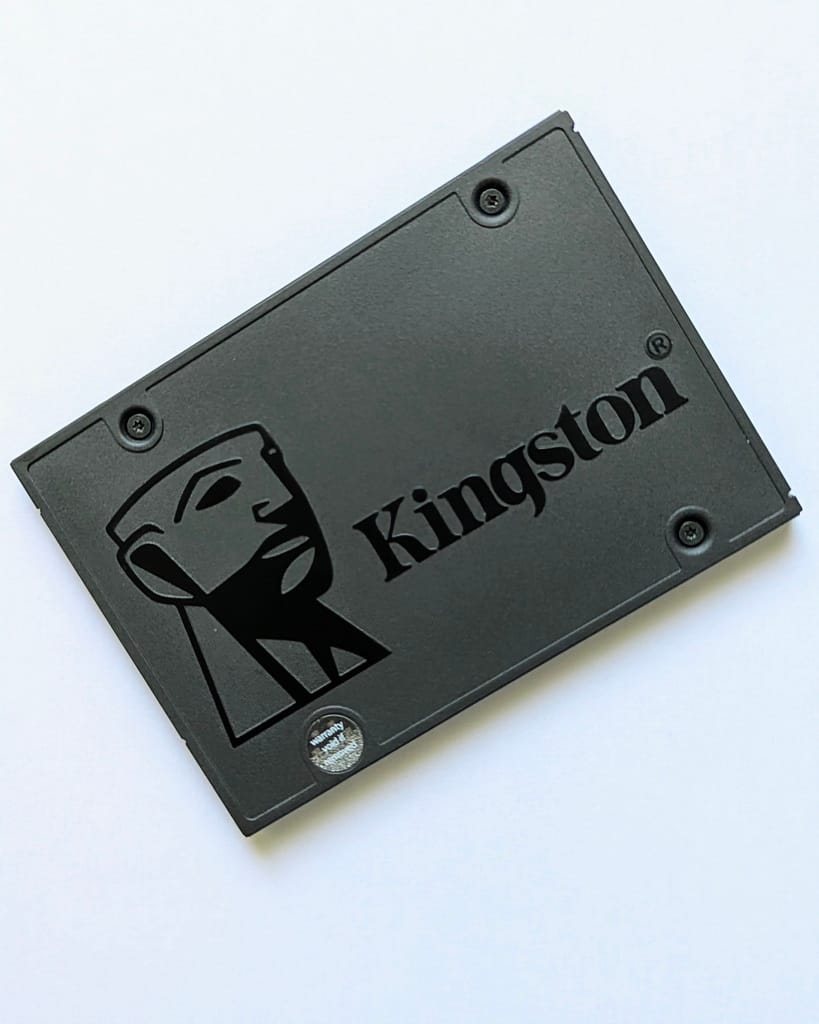 SSD Kingston A400 d'une capacité de 480Go, format 2,5" pour ordinateur et PC portable