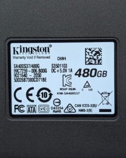 SSD Kingston A400 480Go 2.5" SATA III (SA400S37/480G) – Image 2