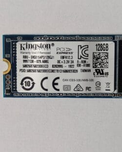 SSD Kingston M2 NVMe - 128 GB – PCIe 3.0 (SNS8154P3/128GJ1) – Image 2