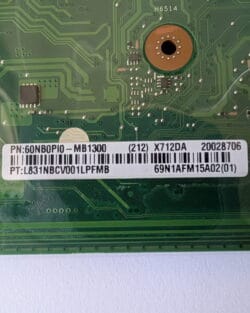 Carte Mère Asus Vivobook M712 M712D X712DA Ryzen 7 3700U - 4Go RAM (60NB0PI0-MB1300) – Image 6