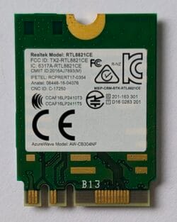 Carte Wifi M.2 pour PC portable ACER Aspire A315 A515 & Swift 3 | RTL8821CE AW-CB304NF – Image 2