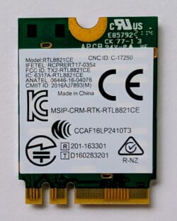Carte Wifi M.2 pour PC portable ASUS X540 X541 X556 Vivobook | RTL8821CE – Image 2