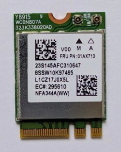 Carte Wifi M.2 Bluetooth Qualcomm Atheros d'origine Lenovo FRU PN 01AX713 d'occasion pour PC portable Lenovo Ideapad 320 330 510 et ThinkPad