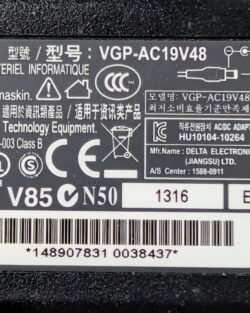 Chargeur d'origine Sony Vaio 19.5V 3.3A 65W | VGP-AC19V48 ADP-65UH A – Image 6