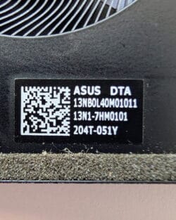 Ventilateur CPU Asus 13NB0L40M01011 (modèle NS85C05-18J27) – Image 5
