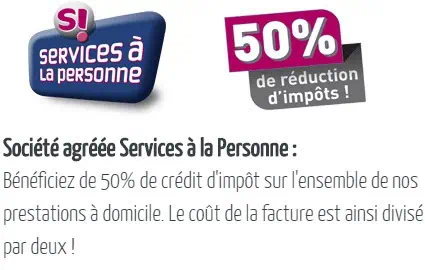 Réparateur d'ordinateur agréé Services à la Personne à Saint-Nazaire — 50% de crédit d'impôt sur vos dépannages