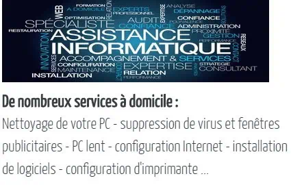 Services de réparation d'ordinateur à domicile à Saint-Nazaire : suppression virus, PC lent, configuration internet